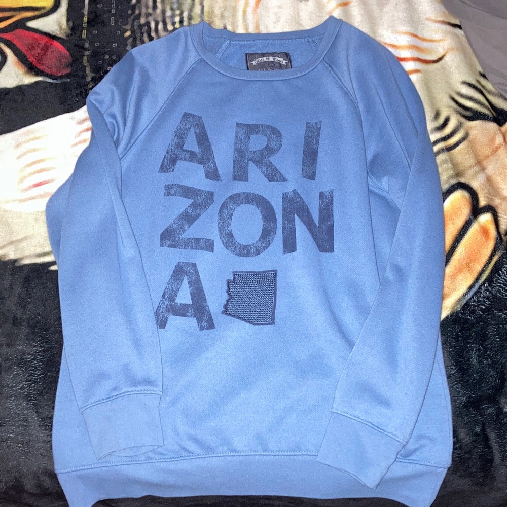 State of Mind Blue Fleece Sweatshirt